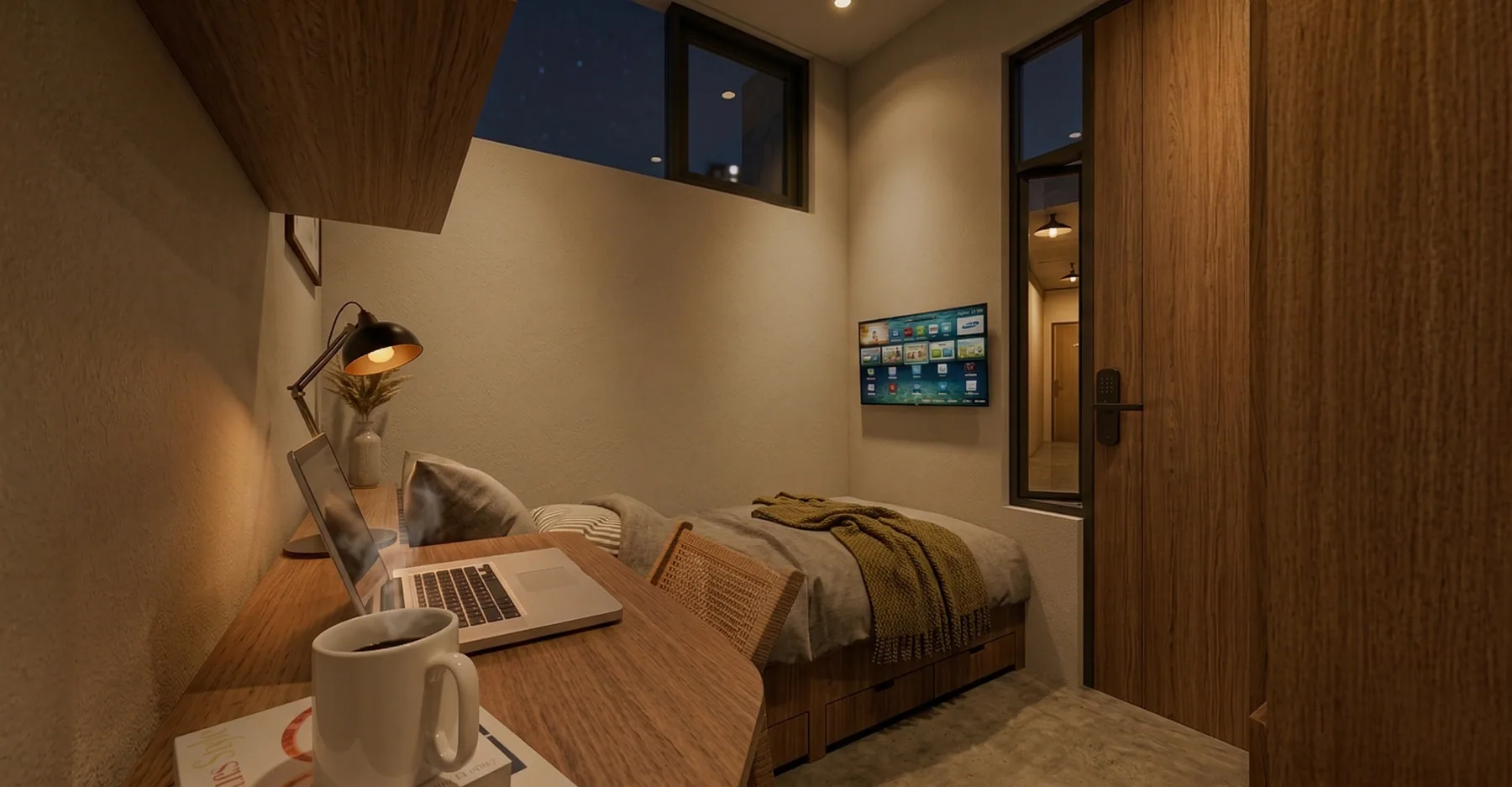 Interior Standar, suasana kamar MetroPoint di Jl. Sigura-Gura